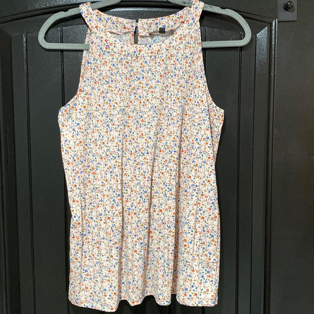 Floral Dressy tank top